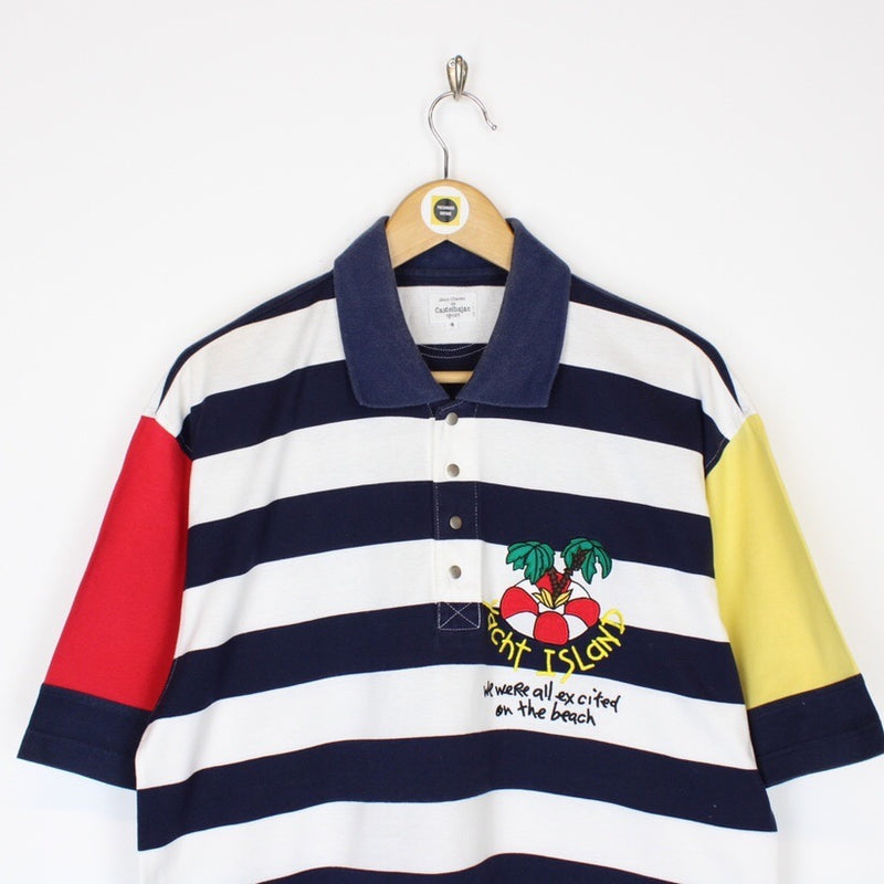 Vintage Jean-Charles de Castelbajac Polo Shirt XL