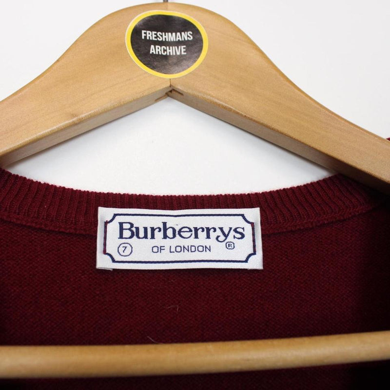 Vintage Burberry Lambswool Sweater Vest XL