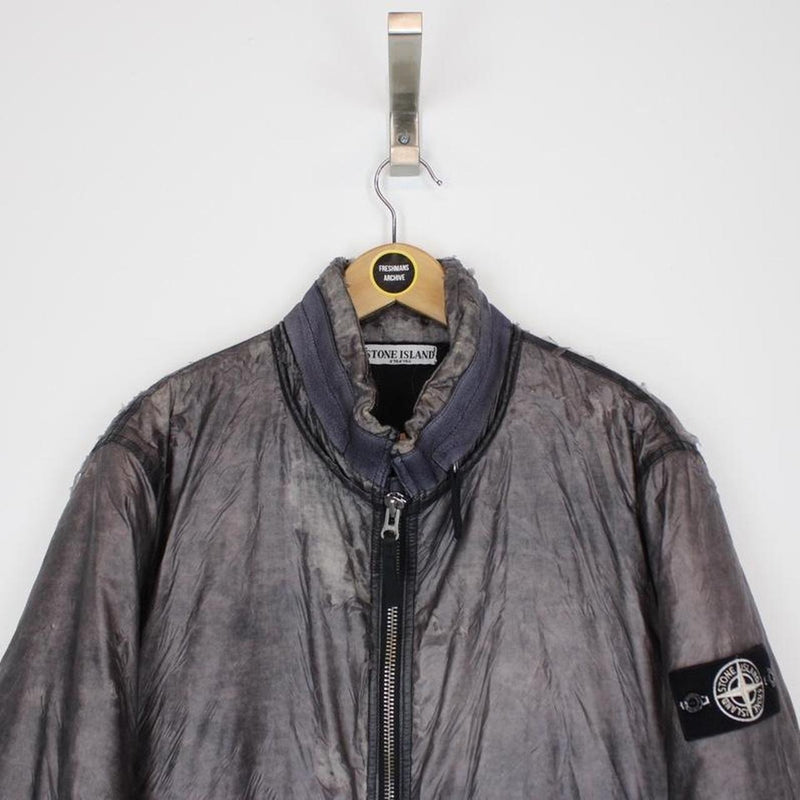 (Damaged) Vintage Stone Island AW 2010 Reverse Colour Process Jacket Large