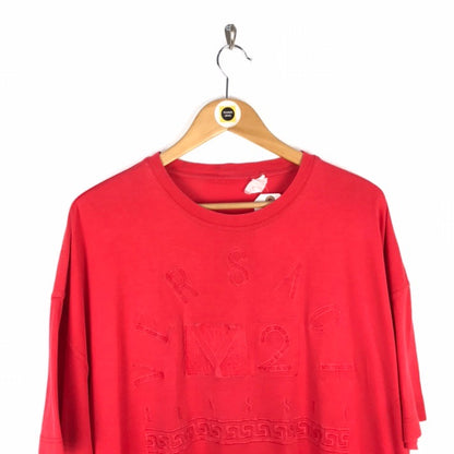 Vintage Versace Classic Spellout T-Shirt Large